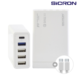 ��ũ�� 80W ���� PD QC ��Ƽ USB ������ EN-898QPD