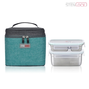 [���ٶ�] ǻ�� ���簢 ���ö�2�� �� (500ml+1000ml)