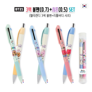 BT21 3�� ���桤���� ��Ʈ (28X168mm)