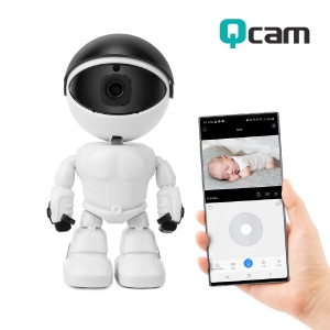 ťķ QCAM-K3 200�� ȭ�� FULL HD ��ȭ�� ���� IP ī�޶�