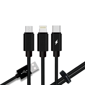 �ִ��� 3 WAY ���̺� 3 IN 1 �����������������̺� 58C 1. 2M