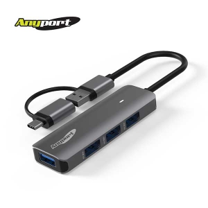 �ִ���Ʈ AP-TC41UH USB3.0 4in2 4��Ʈ CŸ�� USB���