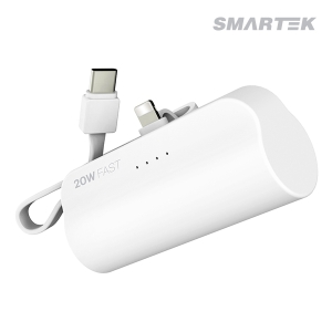 ������ 2WAY 20W �������� ��ü�� �������͸� 5000mAh STPB-DB20 Plus(����) ��ǰ �̹���