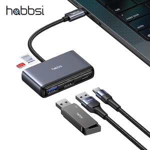 �ݽ� USB-C 5in1 ��Ƽ ��� YMH5ATOM