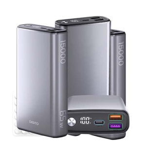 ������ 65W ��Ʈ�� �������� ������ �̴� PD ��뷮 �������͸� 15000mAh + c to c 60W ���̺� + 27W USB to 8�� ���̺� ��Ʈ ����