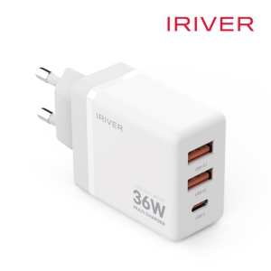 ���̸��� IHA-H36AC 36W AAC QC3.0 3��Ʈ ��Ƽ ������ ������(AtoC���̺�����)