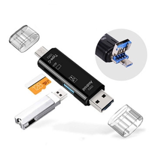 3in1 ��Ƽ ī�� ������ USB, CŸ��, ��Ʈ��, �º���, ����Ʈ��
