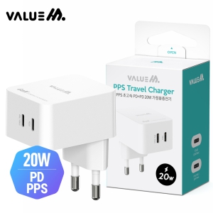 [�����] ������ ������ 20W(PD3.0+PD3.0) 2��Ʈ PPS �ʰ��� �и��� ������(���̺� ����/C+C)