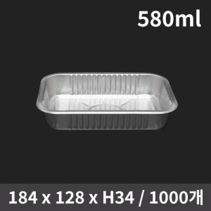 �˷�̴� �簢��� 580ml (1�ڽ�/1000����)(�Ѳ�����)