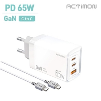 ��Ƽ�� ������ GaN ���� PD 65W �ʰ��� ������ (C+C+USB) | ���˹� ����