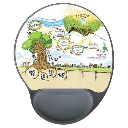 ��ǻ�Ϳ�ǰ ���콺�е� ����/����/PVC�е� ���� ������ ���콺�е� (220*265mm) ��ǰ ����