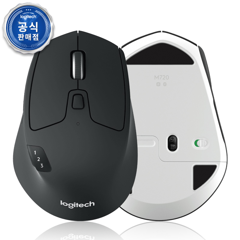 �귣�庰 ������/������ǰ ������ (LOGITECH) ������ �ڸ��� ��ǰ TRIATHLON ���� ���콺 M720 (115*74*45mm) ��ǰ ����
