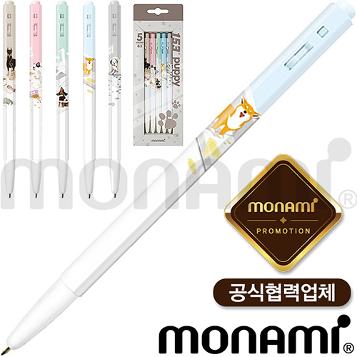 �귣�庰 �ʱ��/������ǰ �𳪹� (MONAMI) �𳪹� 153 ���� 5P��Ʈ (��ũ�÷�5��) (8.65*146.3mm) (�𳪹̰������¾�ü) ��ǰ ����