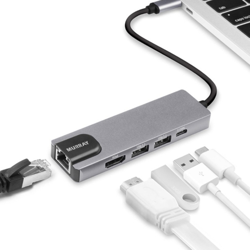 ��ǻ�Ϳ�ǰ USB���/����� �ӷ��� 4in1 ��Ƽ��� ���� LAN USB HDMI C-MULTI ��ǰ ����