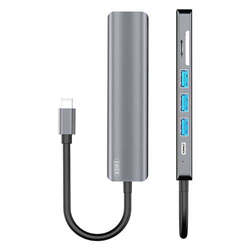 �귣�庰 ������/������ǰ EIKER EIKER 7in1 cŸ�� ��Ƽ��� USB3.0 HDMI PD���� ��ǰ ����