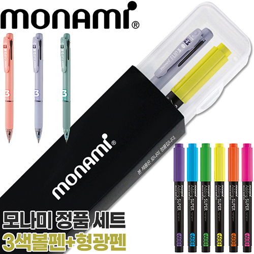 ����/�ʱ�� �귣�庼�� �𳪹�(MONAMI) �𳪹��ø�3��(0.7)+��������������600��Ʈ (�𳪹̰������¾�ü) ��ǰ ����