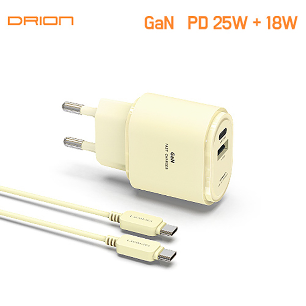 �귣�庰 ������/������ǰ �帮�� (DRION) �帮�� ������ GaN PD 25W 2�� CtoC (����) ��ǰ ����