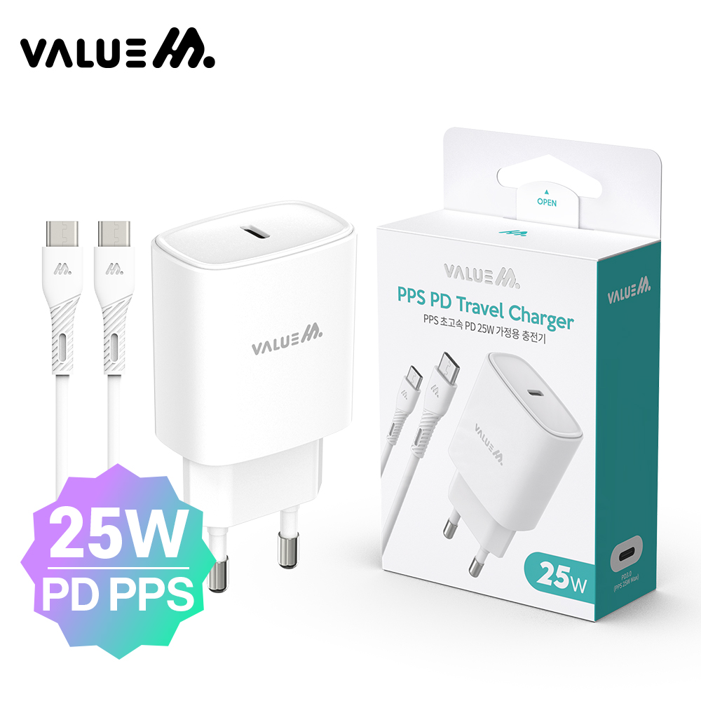[�����] ������ 25W(PD3.0) PPS �ʰ��� �и��� ������(CtoC 1.2M 25W ���̺� ����)