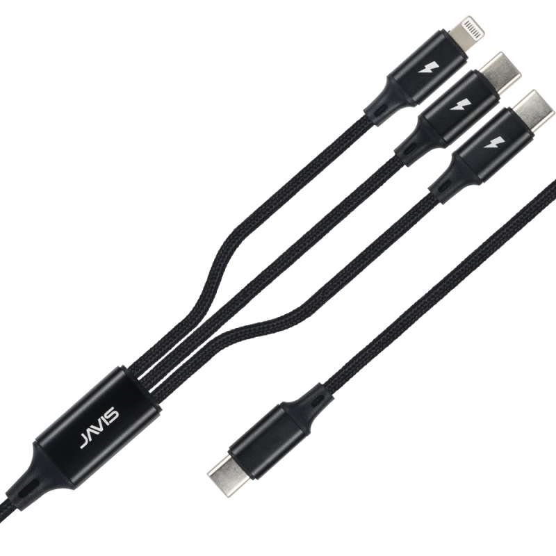 �ں� 3in1 CŸ�� 30w ���� ��Ƽ �������̺� JV-3C