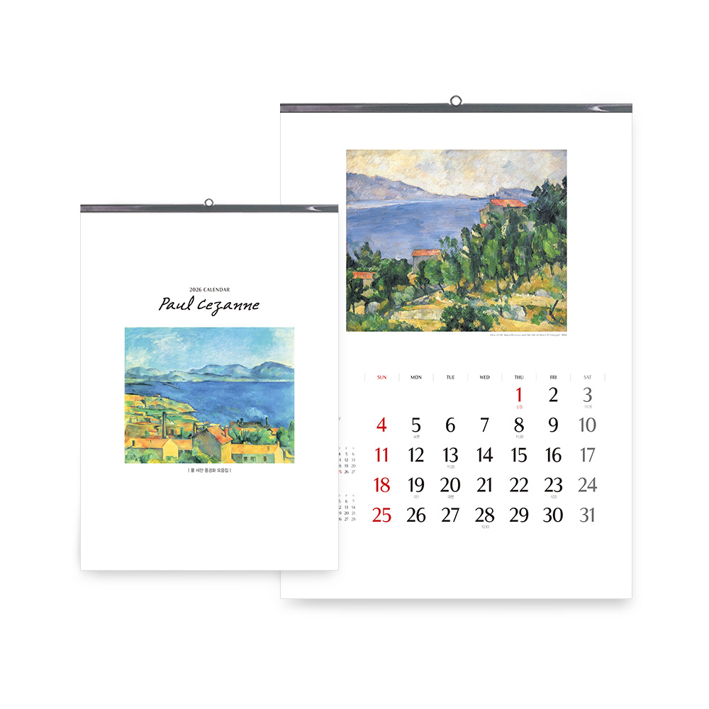 �������˹� Ķ����(2026�� �޷�) �����̴޷� [�����̴޷�] 2026�� �� ���� ǳ��ȭ ������ (380*530mm)(ǰ��) ��ǰ ����