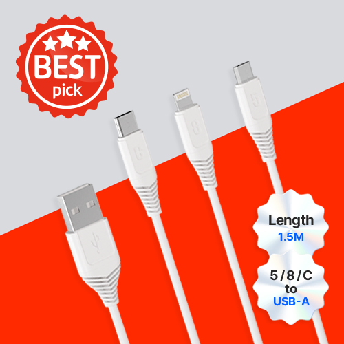 ����Ʈ�� 3in1 USB-A 3in1 ���̺�