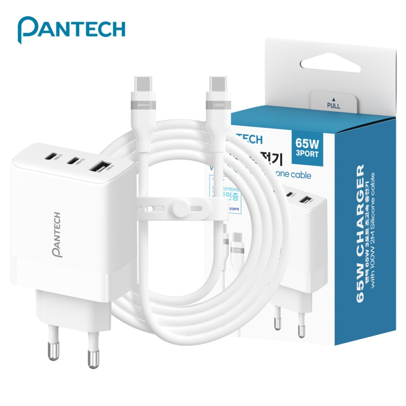 ����Ʈ����ǰ �ڵ��� ������ ���������� ���� GaN PD 65W ��Ƽ 3��Ʈ �ʰ��������� (�Ǹ��� 100W 2m CtoC ���̺� ����) ��ǰ ����