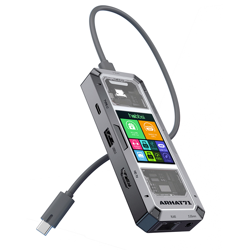 �ݽ� 7in1 USB-C ����Ʈ ���÷��� ��ŷ �����̼� ARHAT71