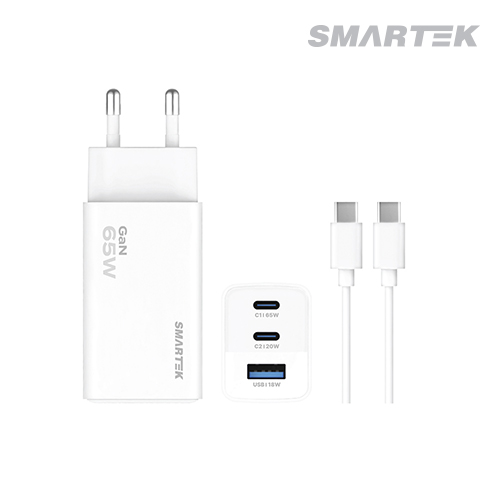 ������ CT PD 65W 3��Ʈ �ʰ��� GaN ������ STQC-GT65 CT