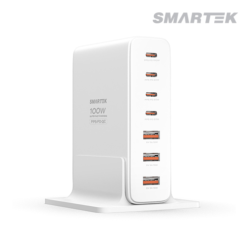 ������ 7��Ʈ 100W PD PPS  �ʰ��� ��Ƽ ������ STQC-7Port200W