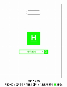 ���ι� | ��� ���ι� PE Ÿ�� ������ 400x530mm