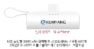 �������͸� | ���� ��ŷ�� 5000mAh ��ü�� �̴� �������͸�