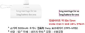 �������͸� | ������ 5000mAh �ʹ̴� ������ 2way �������͸� STPB-MB50