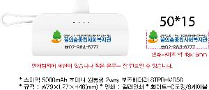 �������͸� | ������ 5000mAh �ʹ̴� ������ 2way �������͸� STPB-MB50