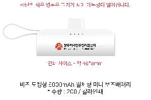 �������͸� | ���� ��ŷ�� 5000mAh ��ü�� �̴� �������͸�