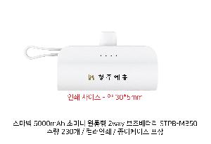 �������͸� | ������ 5000mAh �ʹ̴� ������ 2way �������͸� STPB-MB50
