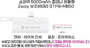 �������͸� | ������ 5000mAh �ʹ̴� ������ 2way �������͸� STPB-MB50
