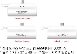 �������͸� | �÷����ƽ� ��� ��ŷ�� �������͸� 5000mA PMPB-MB50