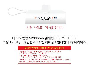 �������͸� | ���� ��ŷ�� 5000mAh ��ü�� �̴� �������͸�