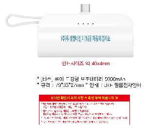 �������͸� | [�ٽ�] ���� ��ŷ�� �������͸� 5000mAh ǰ��